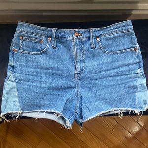 Madewell Jean shorts